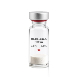 BPC + GHK-Cu + TB-500 Stack vial - Canada Peptide Supply